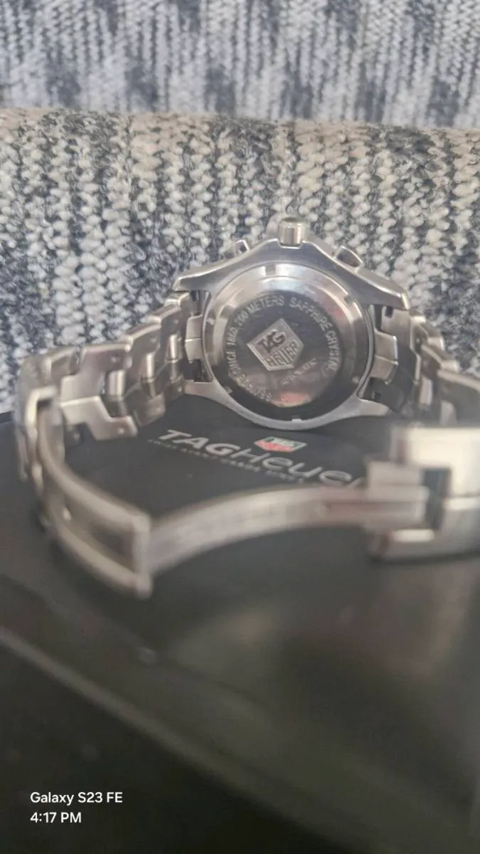 Genuine TAG Heuer - Link Chronograph - - Image 4