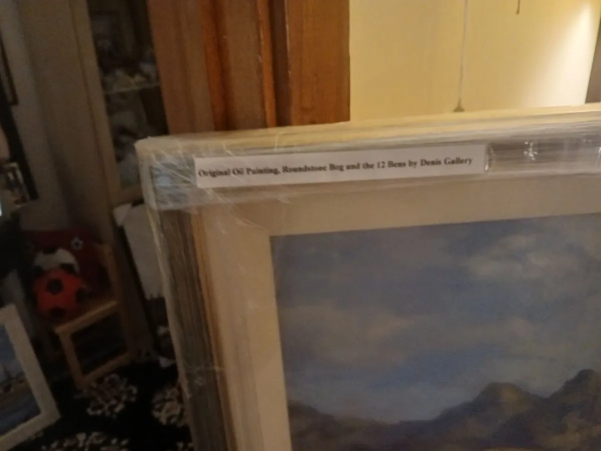 Original oil painting framed connamara - Image 2