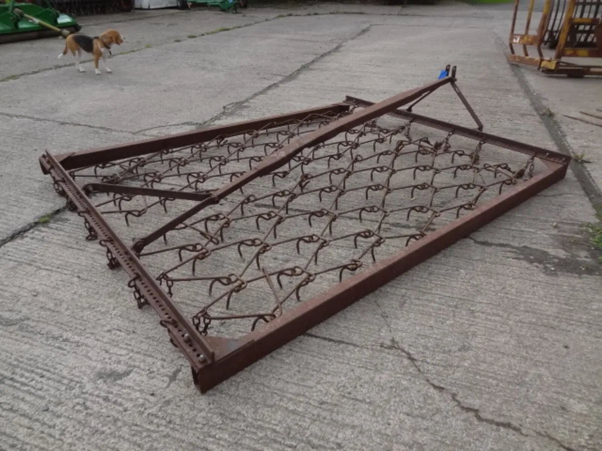 6FT Mounted Chain Harrow - Image 1