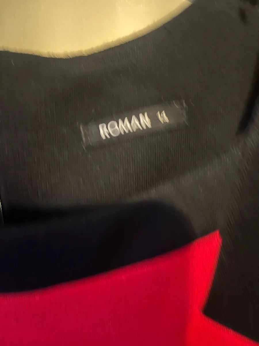 Gorgeous red & Black dress - Image 2