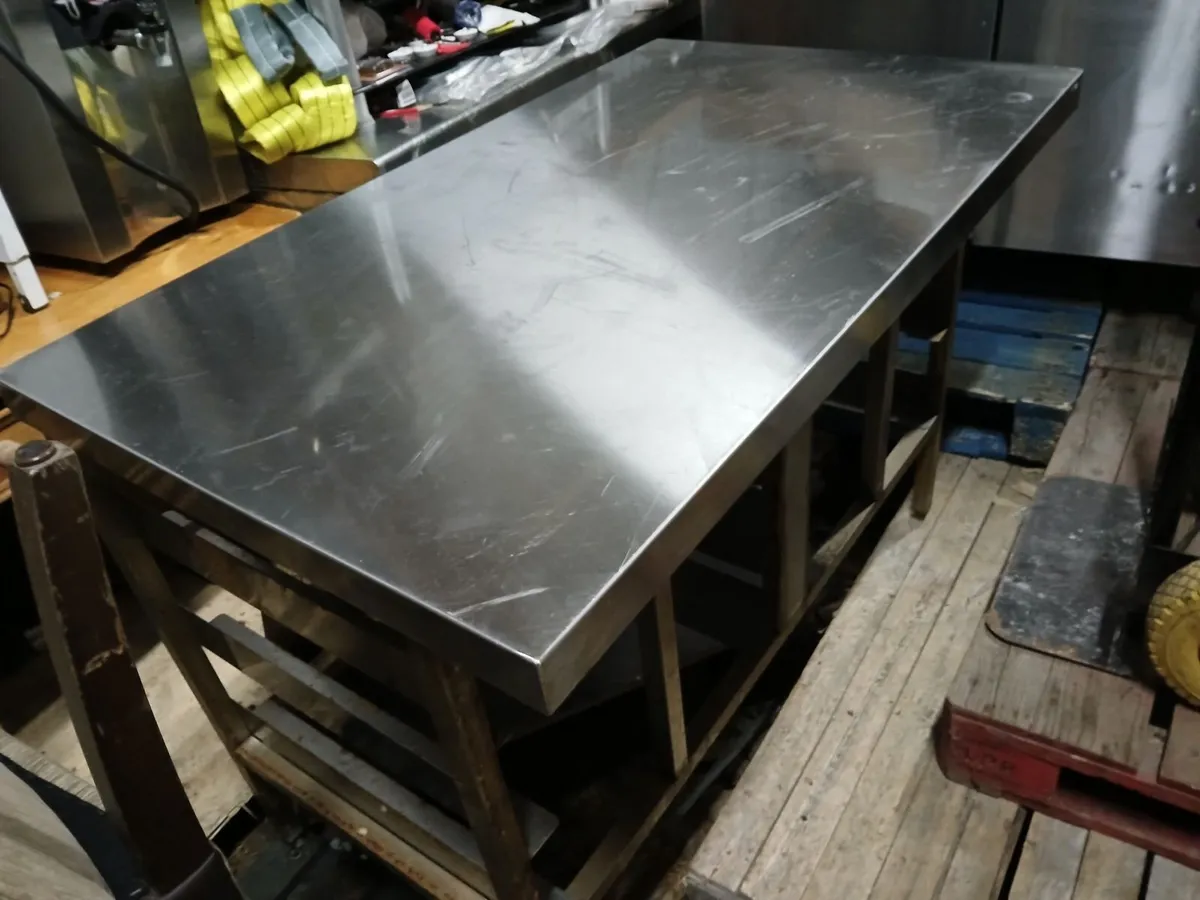 Staneless steel cabbinet table delivered - Image 2