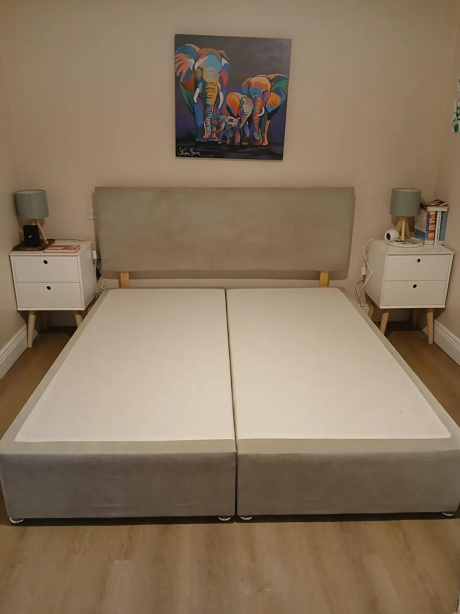 Super-king bed frame for sale - Image 3