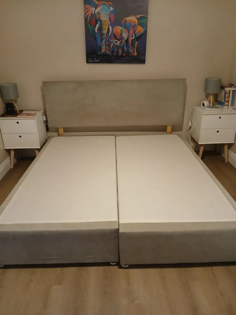 Super-king bed frame for sale - Image 4