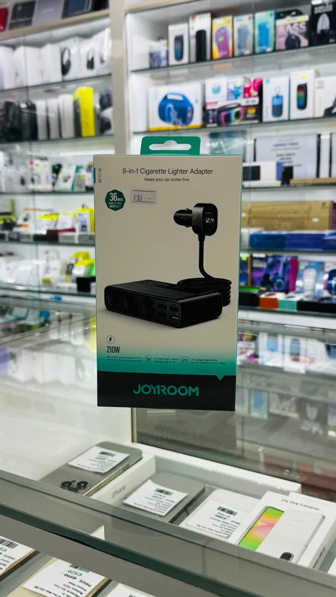 9in1 Car cigarette lighter + Charger