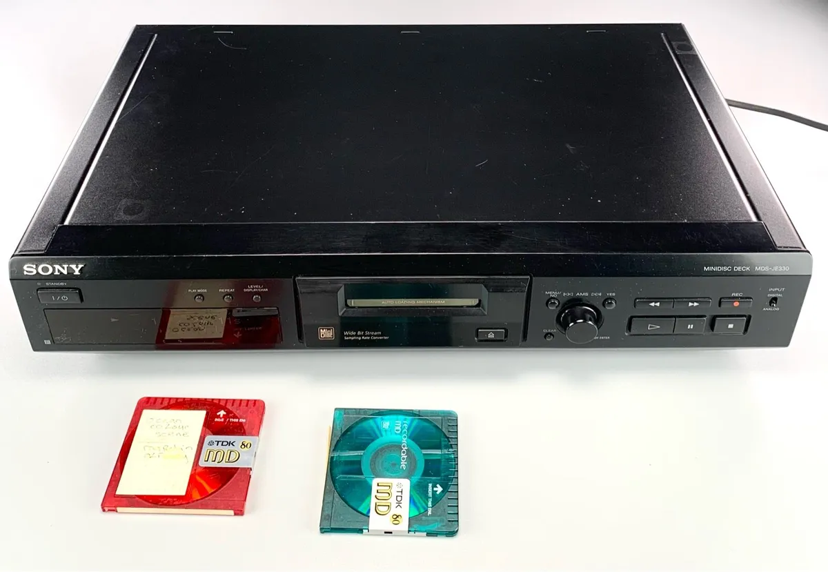 Sony MDS-JE330 MiniDisc Recorder - Image 4