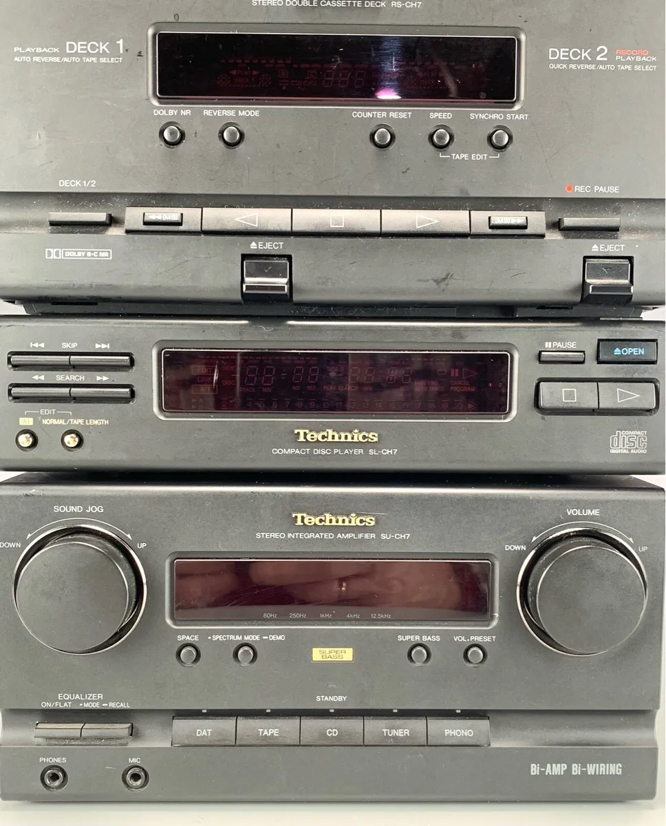 Technics SC-CH7 Hi-Fi stereo system (parts/repair) - Image 2