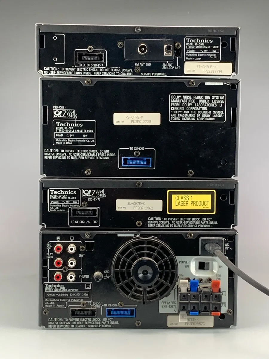 Technics SC-CH7 Hi-Fi stereo system (parts/repair) - Image 4