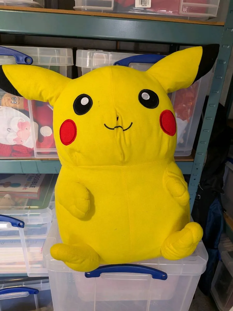 Pikachu - large soft toy