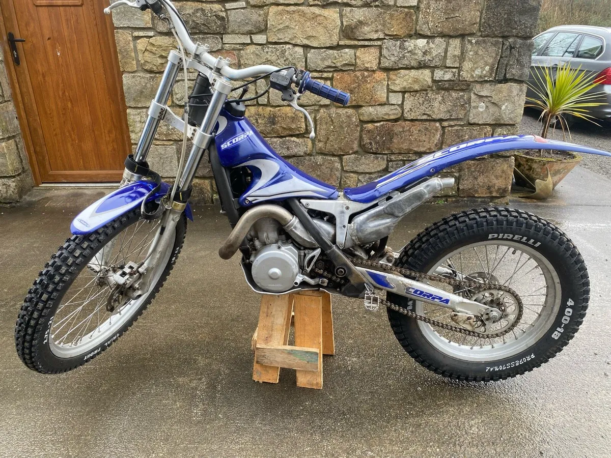 Yamaha Scorpa Sy 250 Trials Bike - Image 2