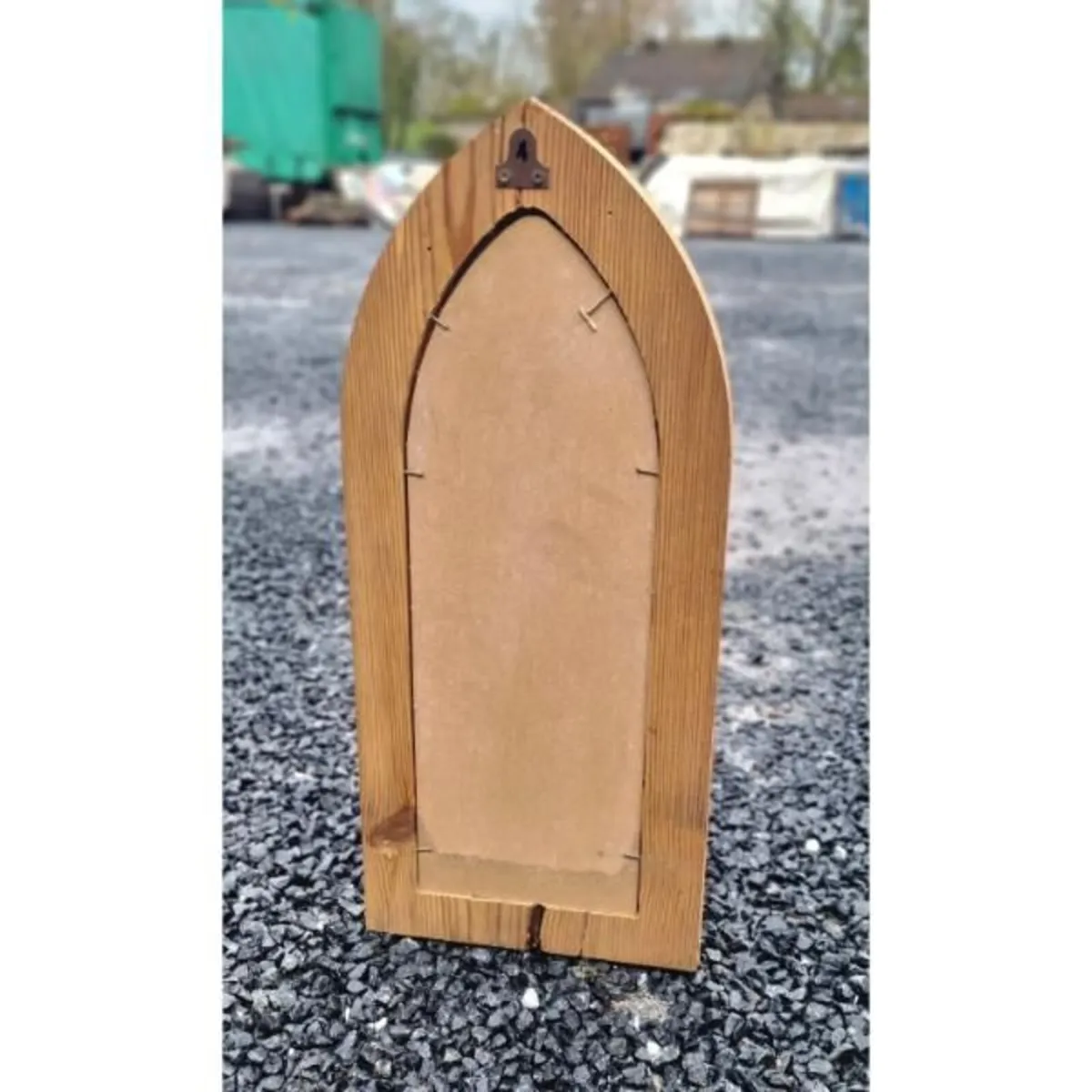 Timber Framed Mirror Gothic Style KAS1053 - Image 2