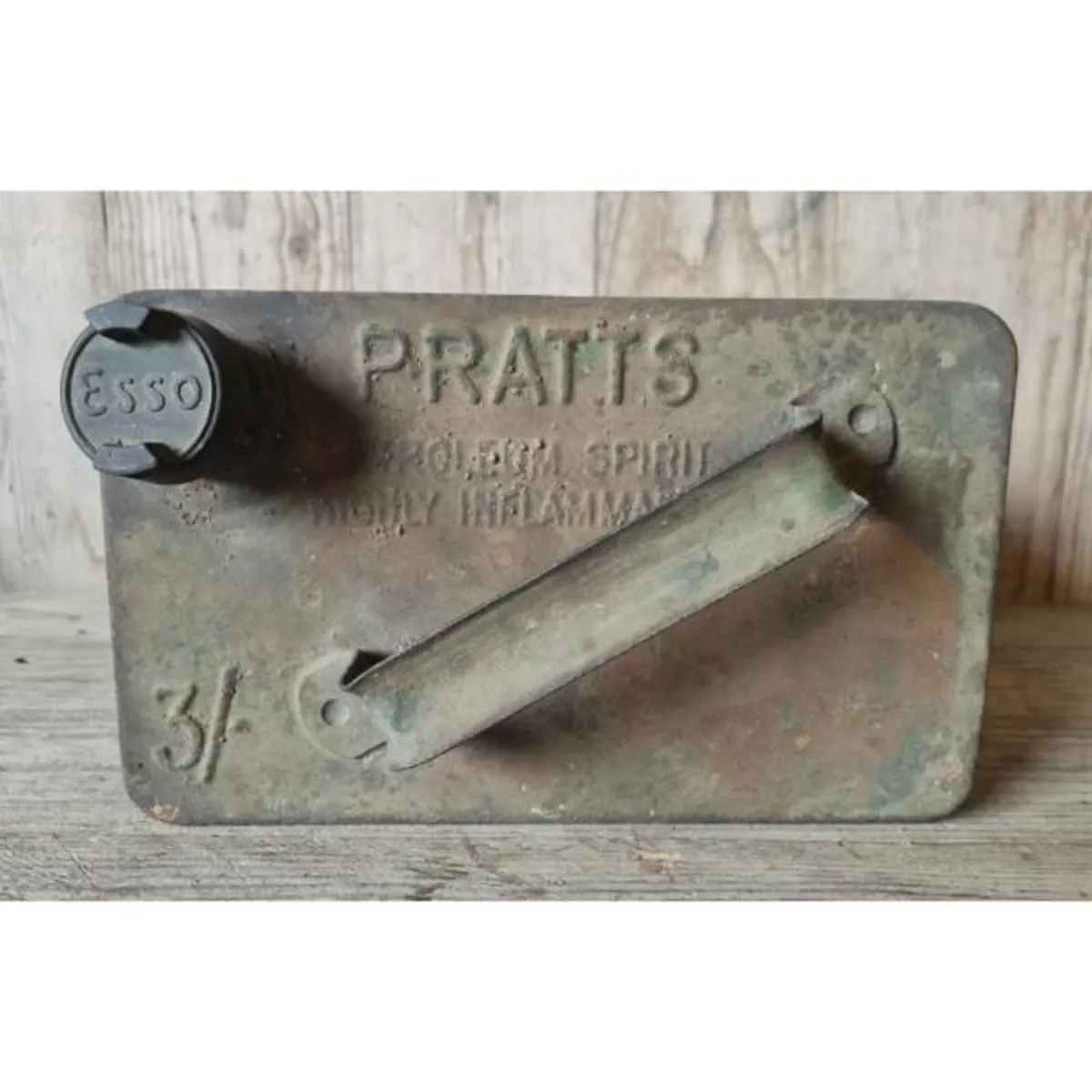 1930’s Pratts Petrol Can KAS1046 - Image 3