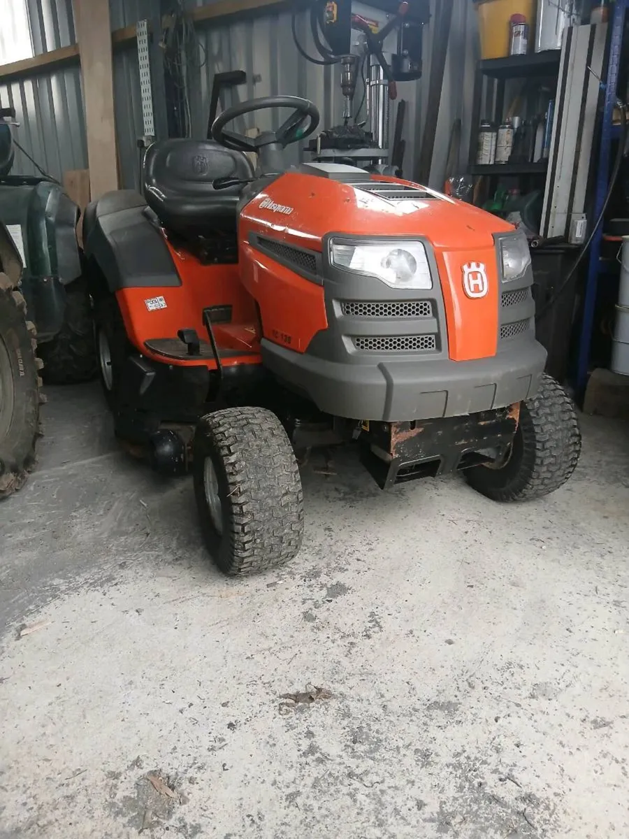 Husqvarna ride on lawnmower - Image 1