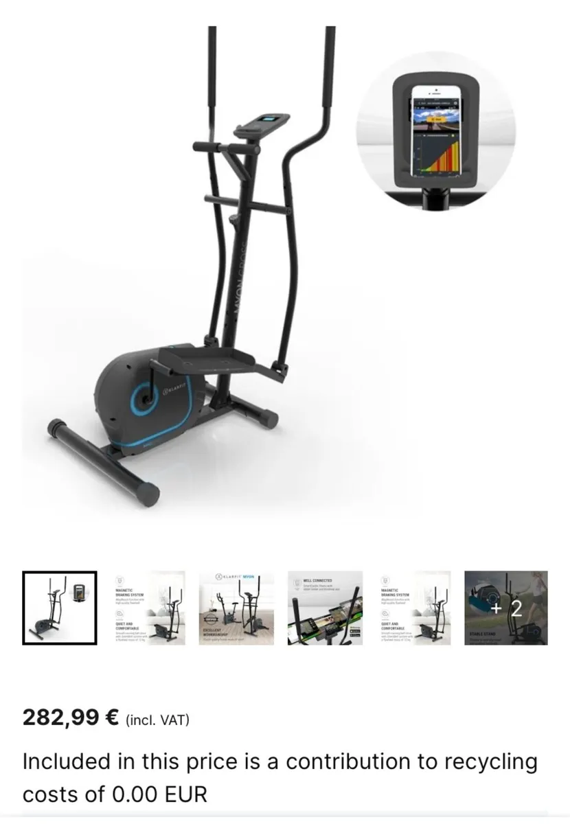 KLARFIT Myon Cross Trainer - Image 1