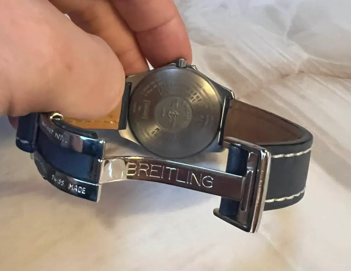 Brietling men's watch, 7 yrs rarely worn, free reg - Image 2