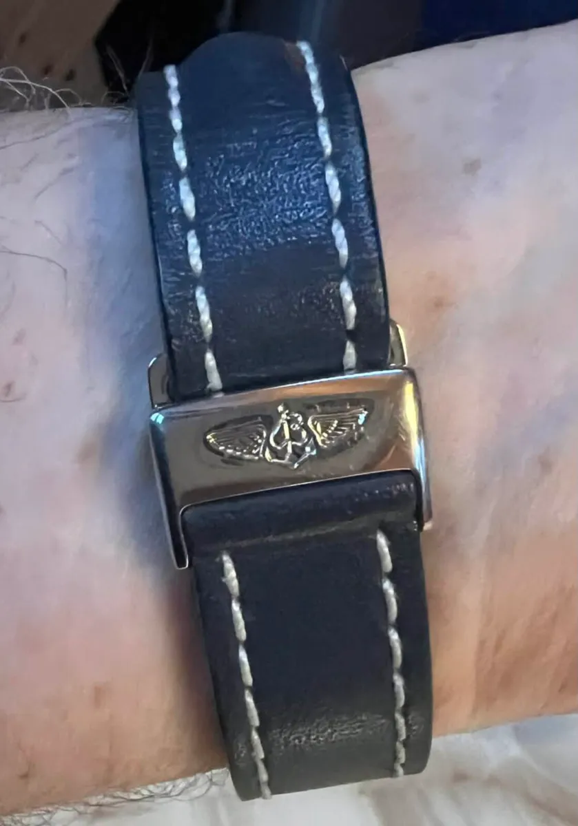 Brietling men's watch, 7 yrs rarely worn, free reg - Image 4