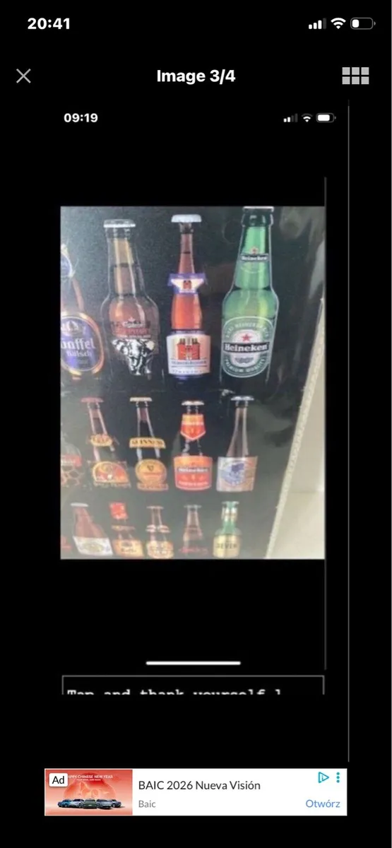 Bar Beers Metal Sign - Image 3