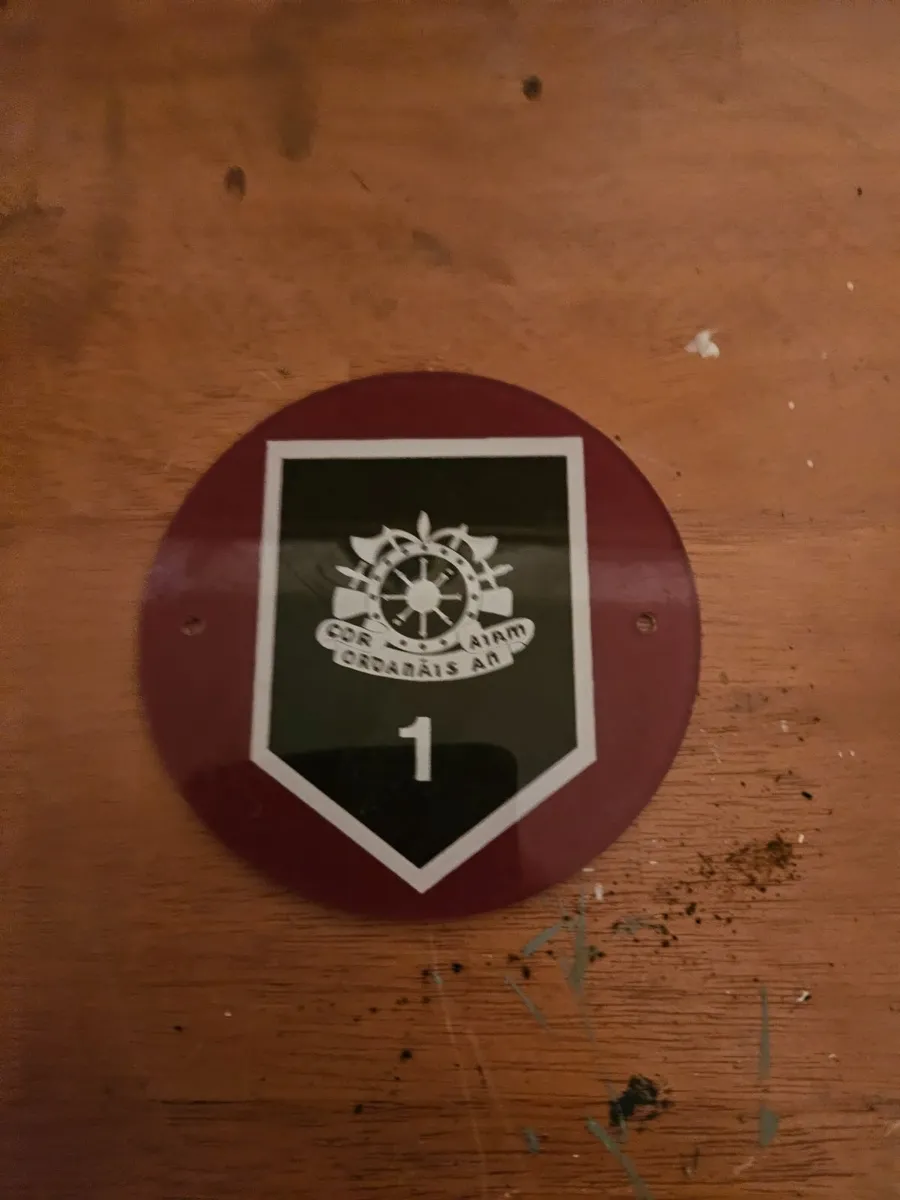 Irish Army Defence Forces Plaque Insignia