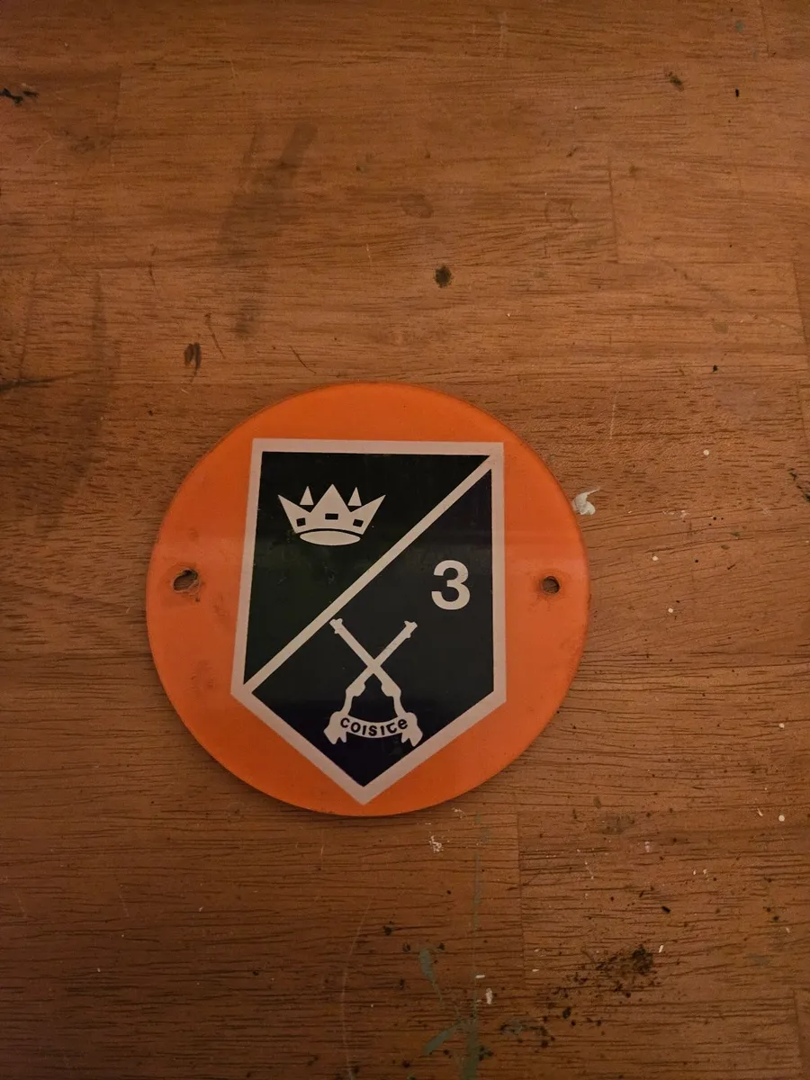 Irish Army Defence Forces Plaque Insignia
