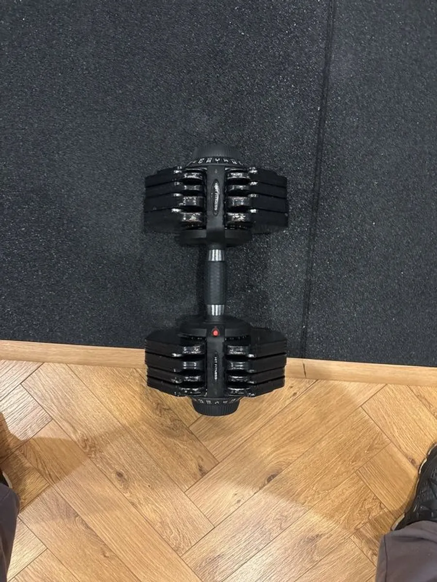40 KG Adjustable Dumbbells with Stand - Image 4