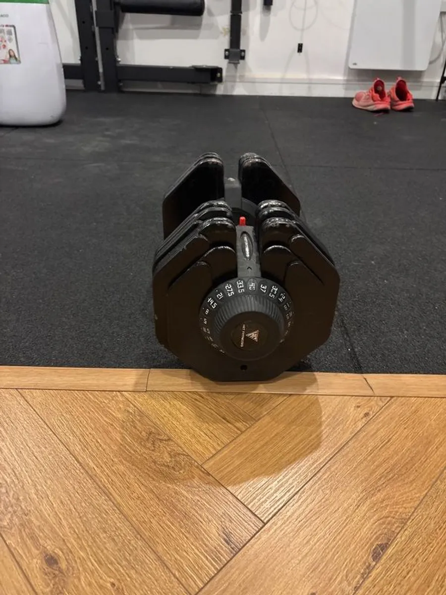 40 KG Adjustable Dumbbells with Stand - Image 3