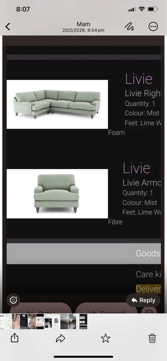 Left hand DFS corner suite new - Image 1