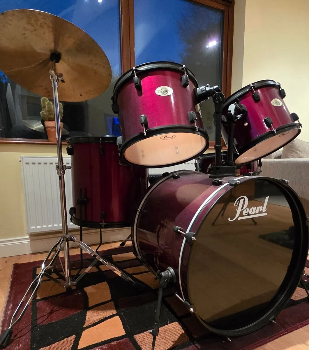 Pearl Target Drumset - Image 2