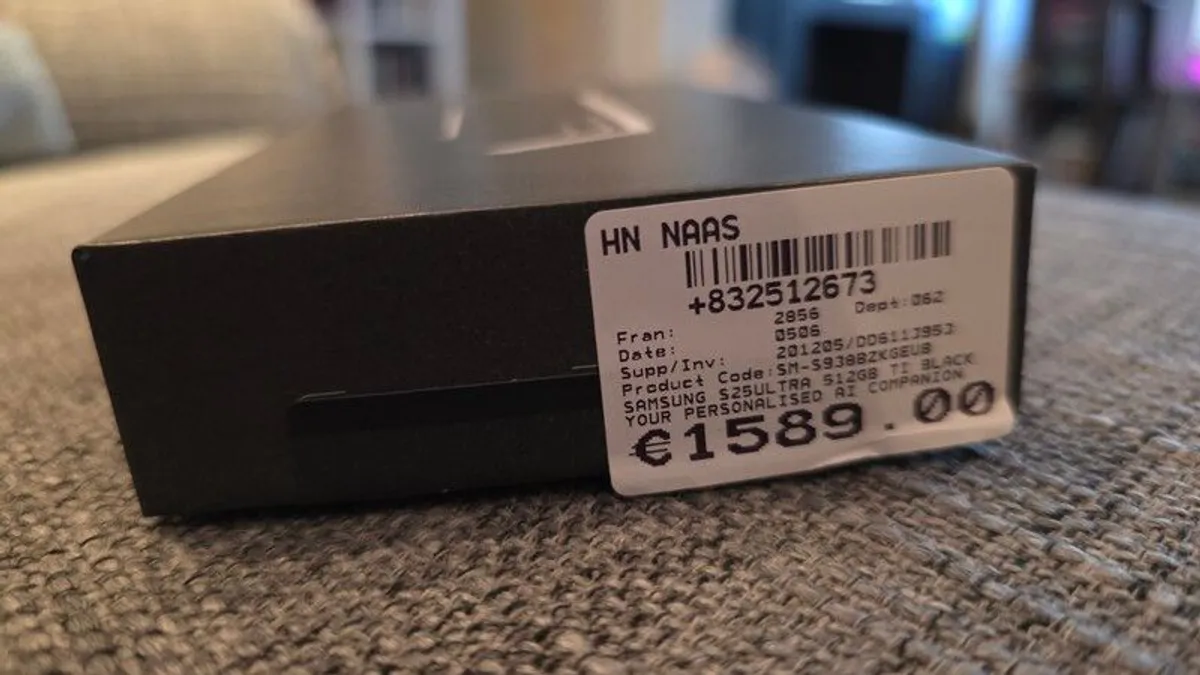 Samsung Galaxy S25 Ultra | 12GB | 512GB | 5G | Titanium Black - Image 2