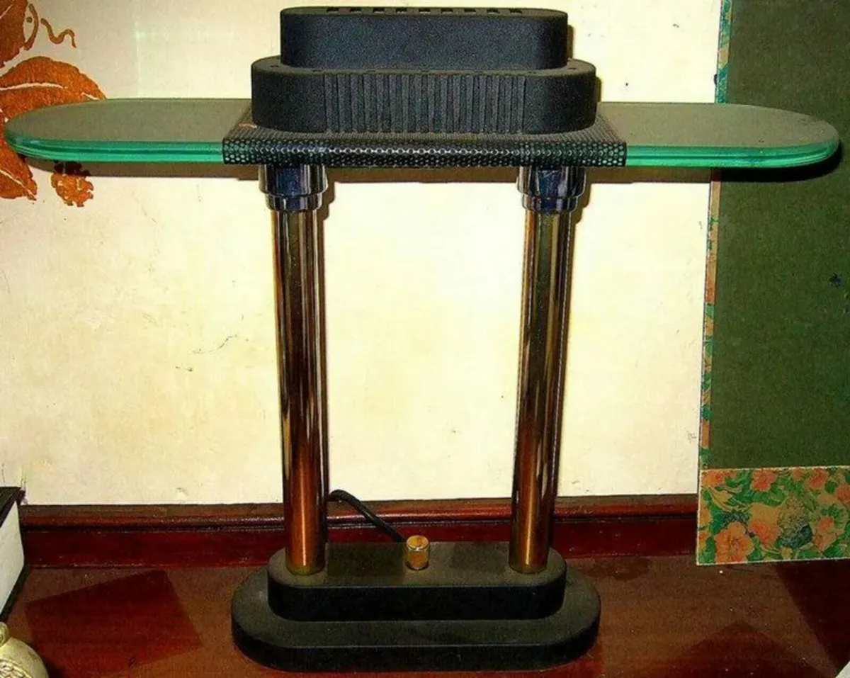 Vintage Harrods Bankers Lamp With Dimmer - Image 3