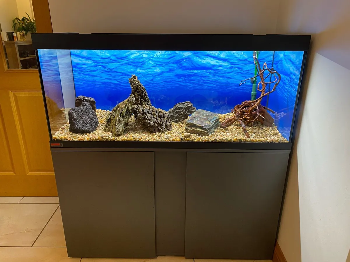 Eheim Fish tank and cabinet - Image 1