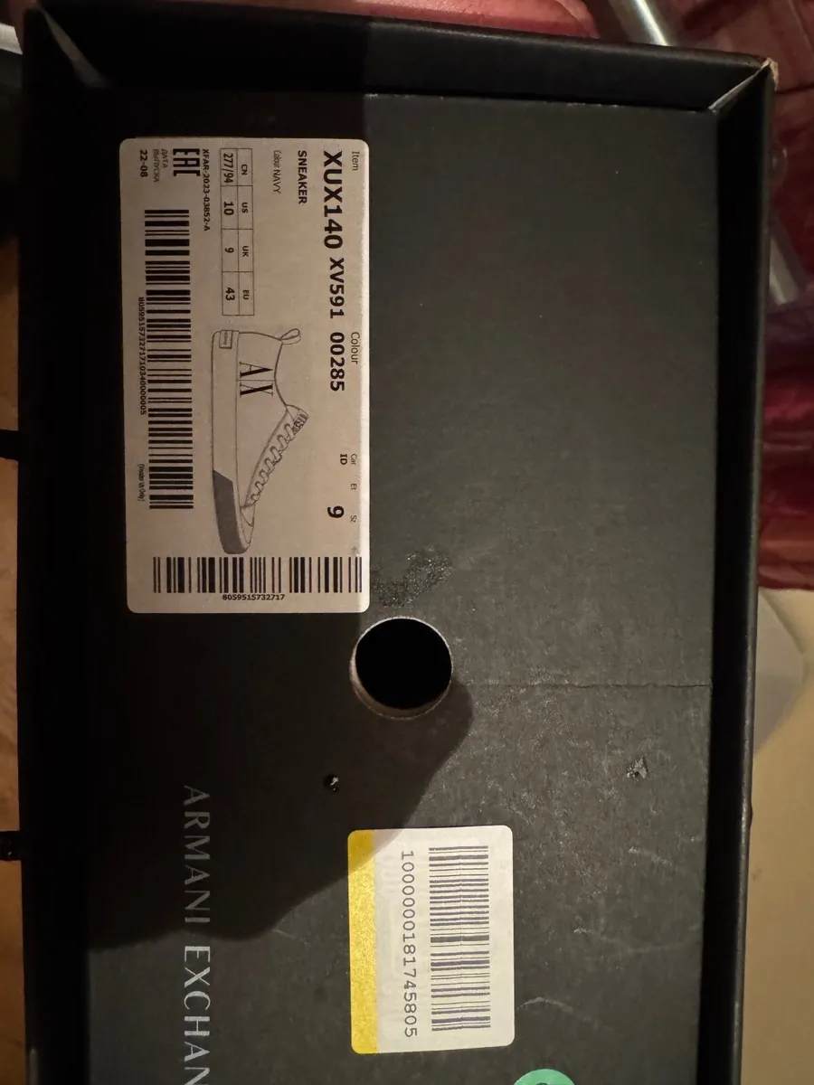 men's Armani sneakers - Image 1