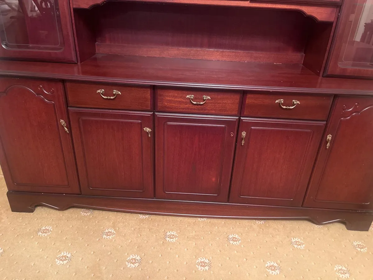 Large Mahogany Display Cabinet - Image 3