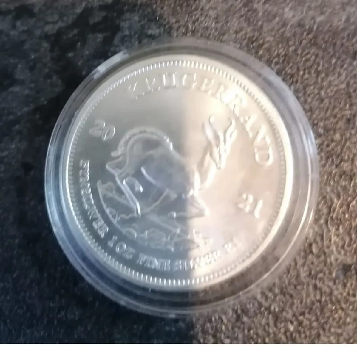 999.9 Silver Kruger Rands - Image 1