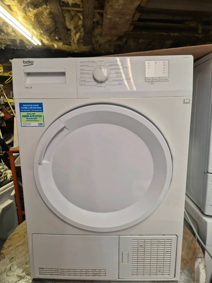 Beko 8kg Condenser Dryer For Sale