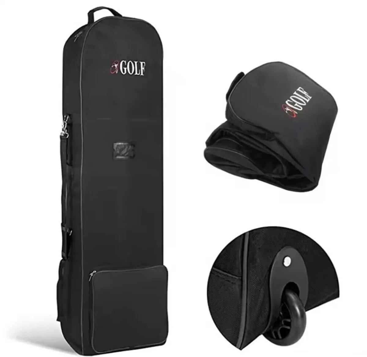Golf Bag Flight Travel Case Foldable Cover NEW - Image 3