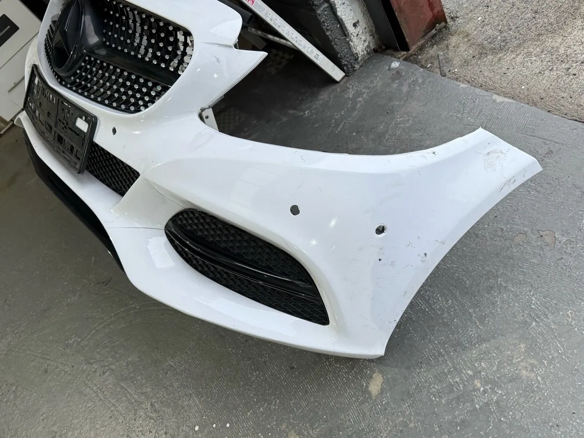 Mercedes c class W205 front and rear bumper - Image 4