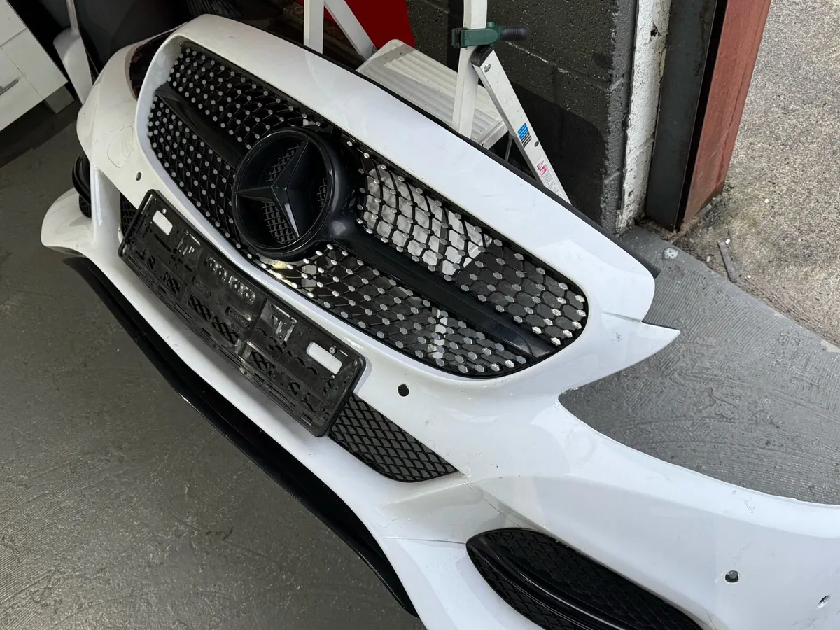 Mercedes c class W205 front and rear bumper - Image 1