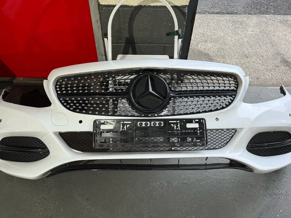 Mercedes c class W205 front and rear bumper - Image 2