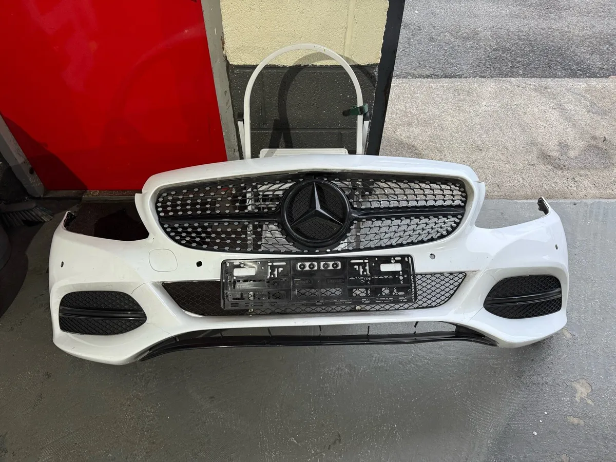 Mercedes c class W205 front and rear bumper - Image 3