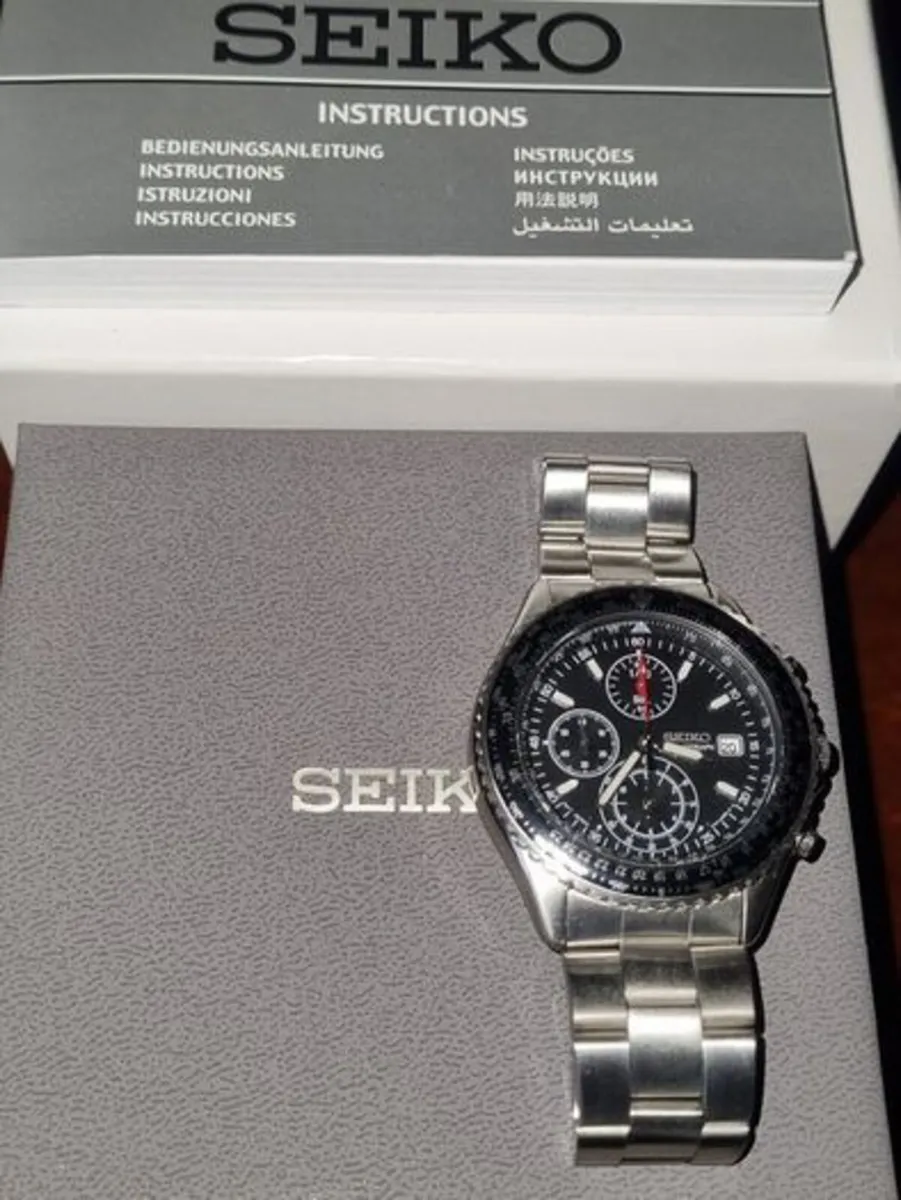 Seiko Flightmaster Pilot Chronograph - Image 4