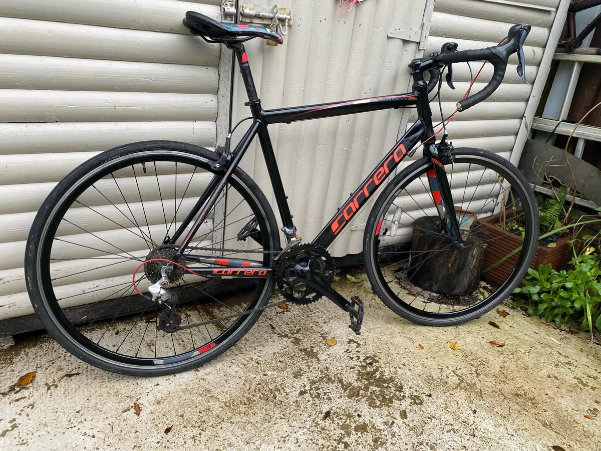 Carrera virtuoso 700x25c wheels new tape bar - Image 3