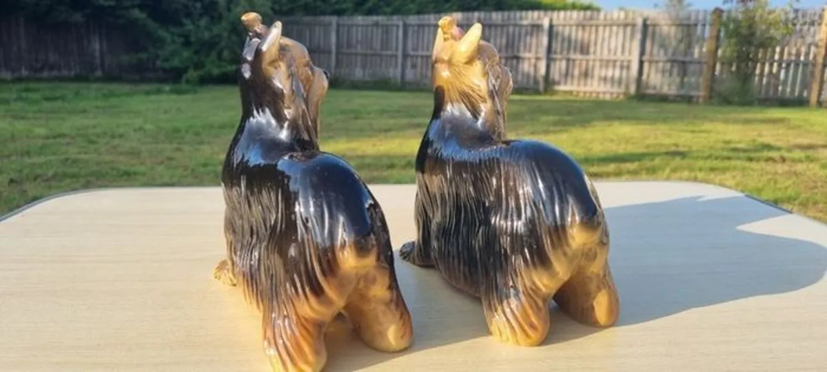 Pair Of Vintage Coopercraft Yorkshire Terrier - Image 3