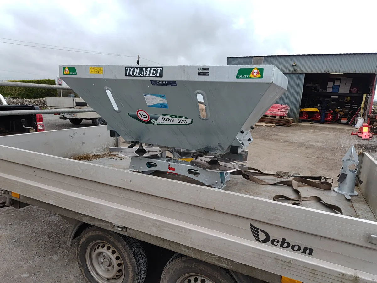 Fertiliser spreader New TOLMET - Image 1