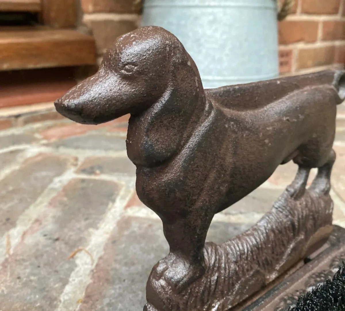 NEW Cast Iron Boot Scraper & Brush - Image 4