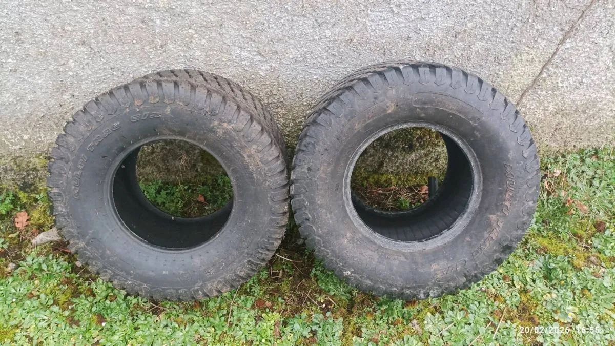 Carlisle MultiTrac Turf Tyres x2 - Image 1