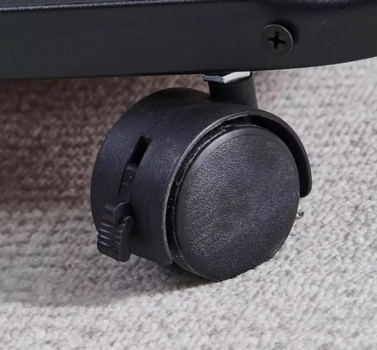 C Shaped Side End Compact Coffee Table NEW - Image 4