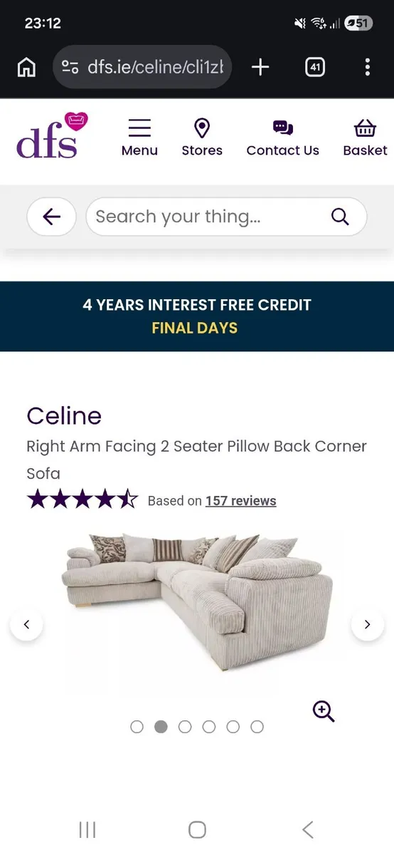 Corner couch. - Image 2