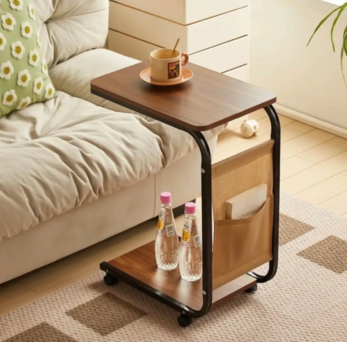 NEW C Shaped Side End Coffee Table - Image 2