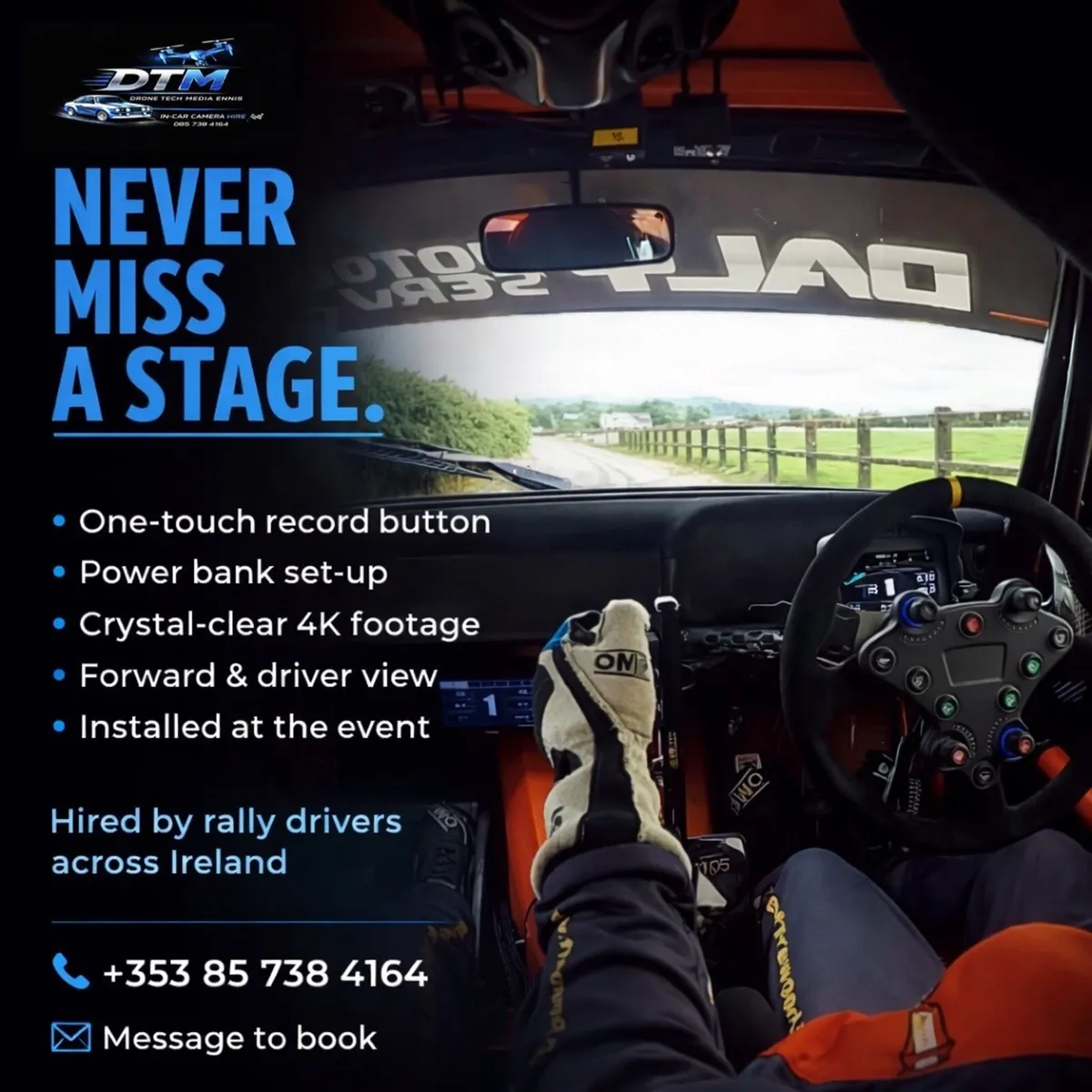 In-car camera hire - Image 1