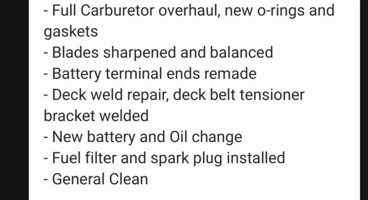 Ride on mower - Image 2