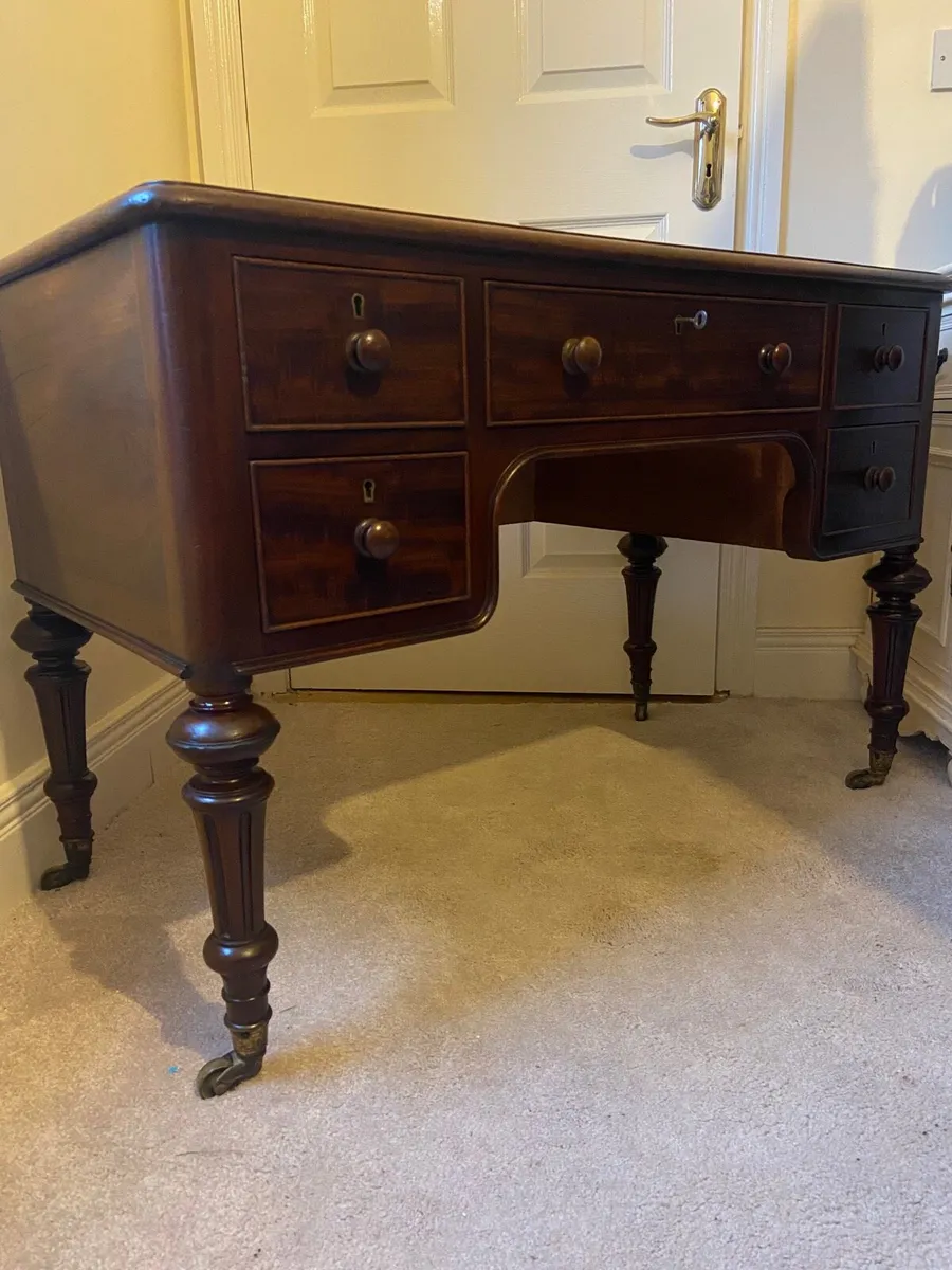 William IV writing desk - Image 2